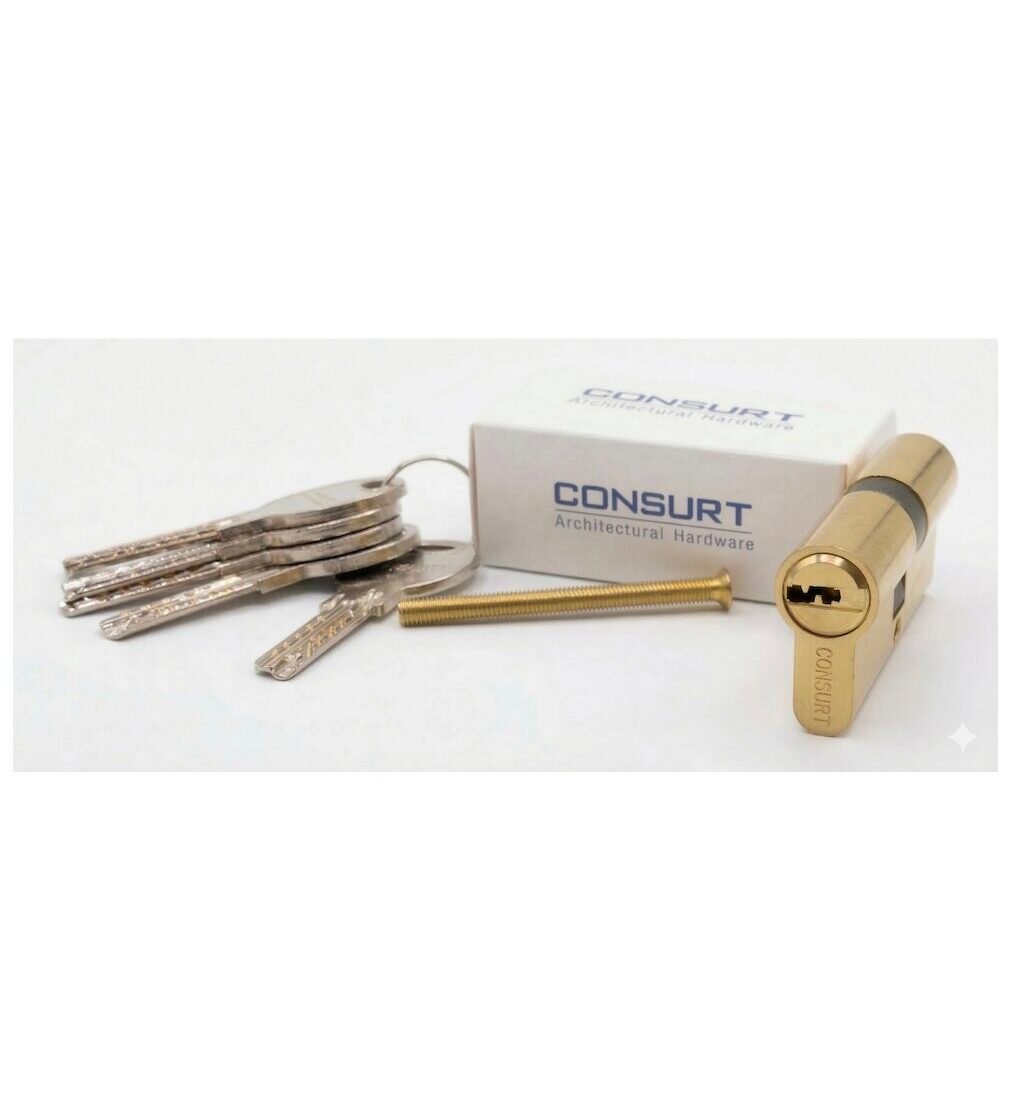 Consurt Cylinder 10cm/100mm, Two Side Keys