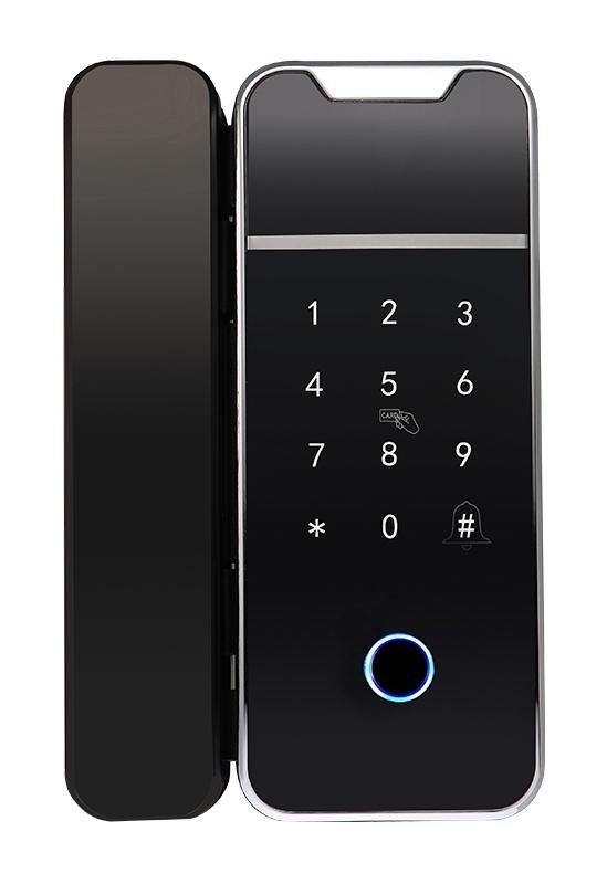 CONSURT Smart Lock G100 - App, Fingerprint, Code, Card, and Mechanical Key.