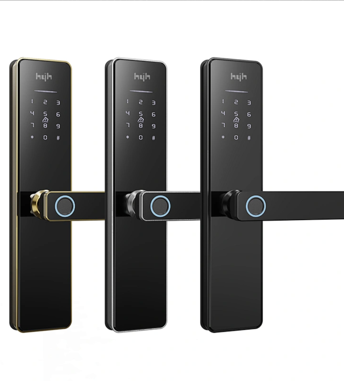 HYH Smart Lock HC-Q1 Series - App, FIngerprint, Passcode, Card, Key