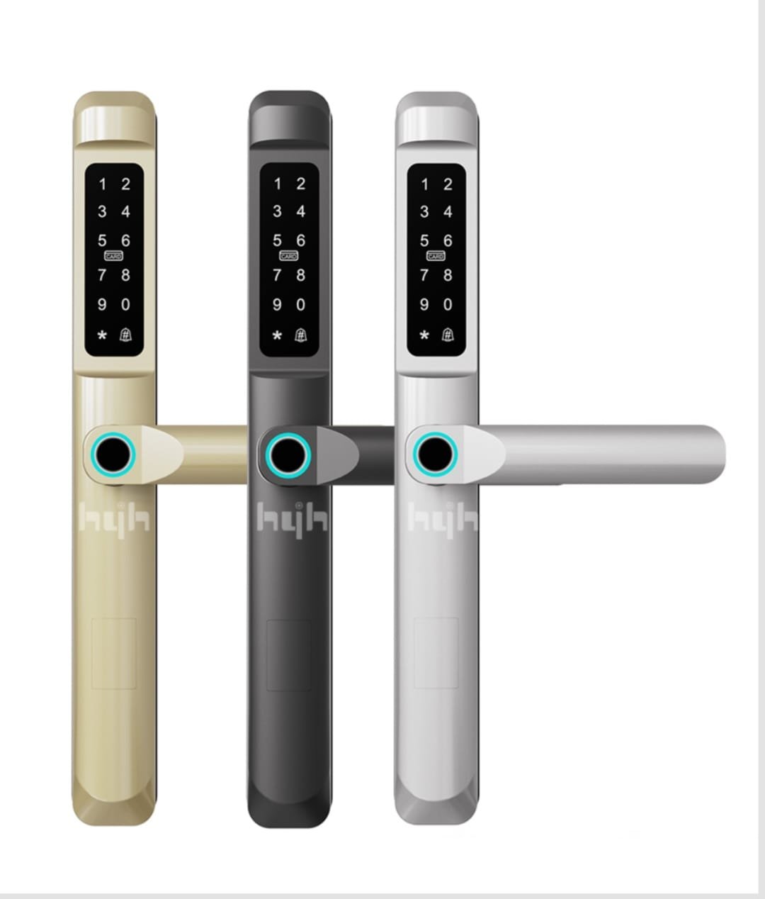 HYH Smart Lock HC-X5 - Fingerprint, Password, RFID Card, Mechanical Key, and the TTLock App